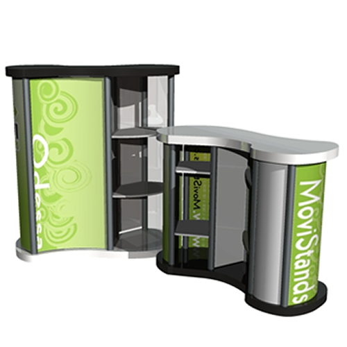 Mesa o counter portable para expos y ferias Odessa - MoviStands